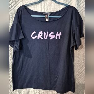 Victoria's Secret Navy Blue 'Crush' Tee